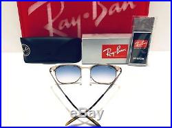Ray-Ban Lunettes de Soleil RB 3538 9074x0 Cuivre Haut Havana Dégradé Miroir Bleu