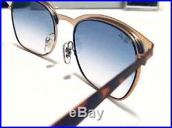 Ray-Ban Lunettes de Soleil RB 3538 9074x0 Cuivre Haut Havana Dégradé Miroir Bleu