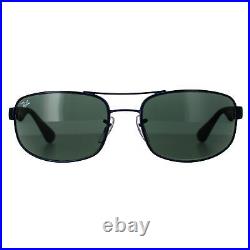 Ray-Ban Lunettes de Soleil RB3445 027/71 Mat Vert Bleu