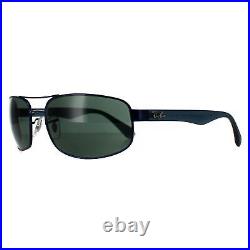 Ray-Ban Lunettes de Soleil RB3445 027/71 Mat Vert Bleu