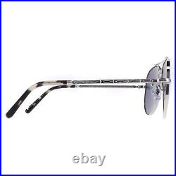 Ray-Ban Lunettes de Soleil RB3625 New Aviator 003/R5 Poli Argent Bleu