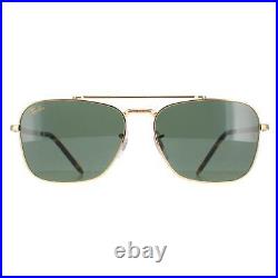 Ray-Ban Lunettes de Soleil RB3636 New Caravan 919631 or Vert 58mm