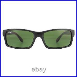 Ray-Ban Lunettes de Soleil RB4151 601/2P Noir Vert Polarisé