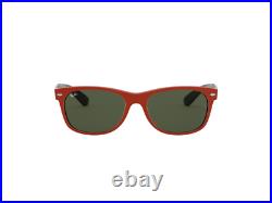 Ray-Ban Lunettes de soleil RB2132 NEW WAYFARER 646631 Rouge vert Unisexe