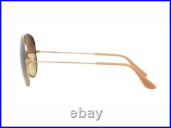 Ray-Ban Lunettes de soleil RB3025 AVIATOR LARGE METAL 112/85 Or Unisexe