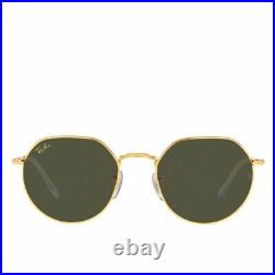 Ray-Ban Lunettes de soleil RB3565 JACK 919631 Unisexe vert or