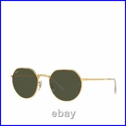 Ray-Ban Lunettes de soleil RB3565 JACK 919631 Unisexe vert or