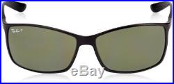 Ray Ban Lunettes de soleil RB4179 Liteforce Tech Pour Homme Black / Grey Green