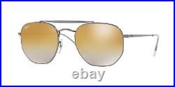 Ray-Ban MARSHAL RB 3648 unisexe Lunettes de Soleil RUTHENIUM/GOLD SHADED