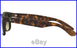 Ray-Ban Neuf Wayfarer RB2132 894/76 52mm Mat Havn W /Bleu/Vert Gradnt Polaire