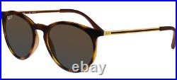 Ray-Ban RB 4274 unisexe Lunettes de Soleil HAVANA RUBBER/BROWN SHADED POLARIZED