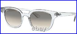 Ray-Ban RB 4324 unisexe Lunettes de Soleil CRYSTAL/GREY SHADED 50/21/150