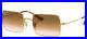 Ray-Ban-RECTANGLE-RB-1969-unisexe-Lunettes-de-Soleil-GOLD-BROWN-SHADED-54-19-145-01-vkwh