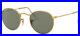 Ray-Ban-ROUND-METAL-RB-3447-unisexe-Lunettes-de-Soleil-GOLD-GREEN-50-21-145-01-rpea