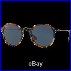 Ray-Ban Round Fleck Ecaille/Gun Bleu-Gris Classique RB2447 1158/R5