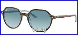 Ray-Ban THALIA RB 2195 unisexe Lunettes de Soleil HAVANA/BLUE SHADED 53/18/145