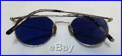 Ray Ban Titanium Made in Japan RB8147M Round Silver 9165 5021 140 3P Polarised