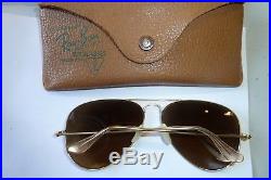 Ray Ban USA authentiques Aviator 12 carats
