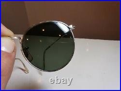 Ray-Ban W1293 ROUND Gunmetal Frame Sunglasses Lunettes de Soleil B&L USA