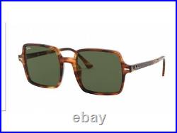 Ray-Ban lunettes de soleil RB1973 SQUARE II 954/31 Green Havana Woman