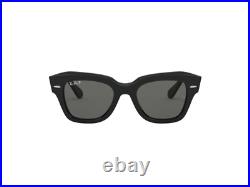 Ray-Ban lunettes de soleil RB2186 avec. 901/58 BLACK Noir vert Unisex