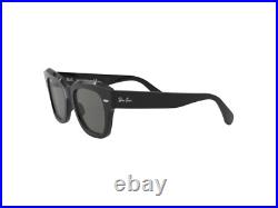 Ray-Ban lunettes de soleil RB2186 avec. 901/58 BLACK Noir vert Unisex