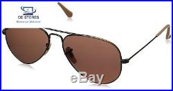 Ray-Ban mixte adulte Rb 3025 Montures de lunettes, Gris (Bronze), 55
