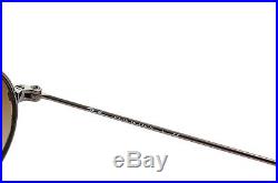 Ray-Ban rb3496e 004/13 60mm hommes métal ovale Lunettes de soleil aviateur