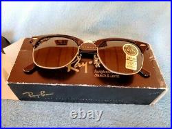 Ray Ban vintage Bausch & Lomb Clubmaster B&L NOS