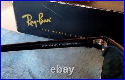 Ray Ban vintage Bausch & Lomb Clubmaster B&L NOS
