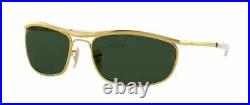 Ray ban 3119M 62 001/31 Olympian de Luxe Or Sunglasses Vert Verres