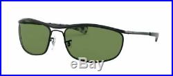 Ray ban 3119M 62 918214 Olympian de Luxe Black Sunglasses Soleil Vert Verres