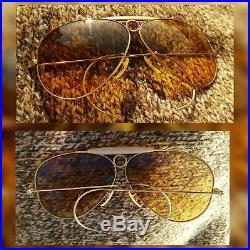 Ray ban Bausch & Lomb Shooter Outdoorsman Ambermatic 6212 1970'S