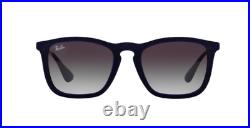 Ray ban Chris RB4187 60818G Bleu Velvet Sunglasses Lunettes de Soleil Oculos Sol