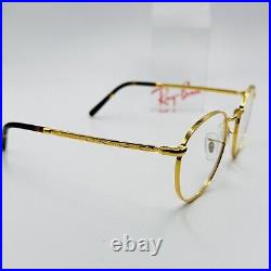 Ray ban Lunettes Femmes Hommes Rond Or Mod. NEW ROUND RB 3637 V 50 Neuf