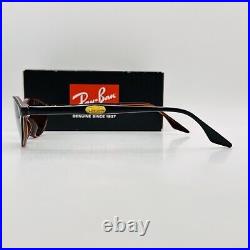 Ray ban Lunettes Hommes Femmes Ovale Noir Braun Bébé Lomb W2959 B&L NOS