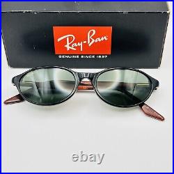 Ray ban Lunettes Hommes Femmes Ovale Noir Braun Bébé Lomb W2959 B&L NOS