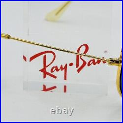 Ray ban Lunettes Hommes Femmes Ovale Or Bébé Lomb Outdoorsman 62/14 B&L