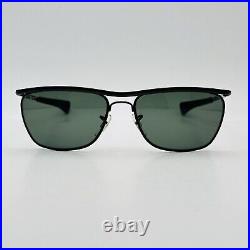 Ray ban Lunettes de Soleil Femme Homme Carré Noir Bébé Lomb W1308 Olympian 2 Dlx