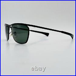 Ray ban Lunettes de Soleil Femme Homme Carré Noir Bébé Lomb W1308 Olympian 2 Dlx