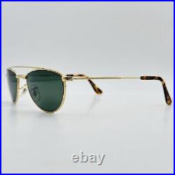 Ray ban Lunettes de Soleil Femme Homme Ovale Or Bébé Lomb W1758 ARISTA B&L Gp