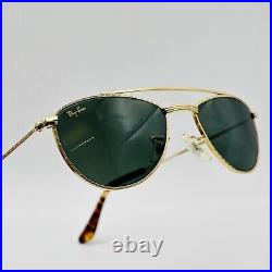 Ray ban Lunettes de Soleil Femme Homme Ovale Or Bébé Lomb W1758 ARISTA B&L Gp