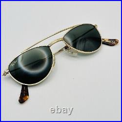 Ray ban Lunettes de Soleil Femme Homme Ovale Or Bébé Lomb W1758 ARISTA B&L Gp