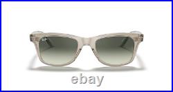 Ray ban Lunettes de Soleil RB4640 644971 50-20 Transparent Gris/Gris Pente