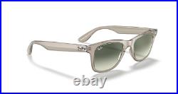 Ray ban Lunettes de Soleil RB4640 644971 50-20 Transparent Gris/Gris Pente