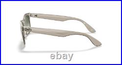 Ray ban Lunettes de Soleil RB4640 644971 50-20 Transparent Gris/Gris Pente