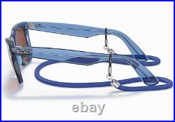 Ray ban Lunettes de Soleil Wayfarer RB2140 6587C5 50-22 Transparent Bleu Rouge