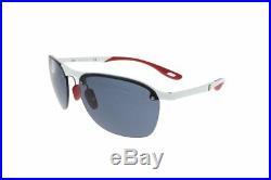 Ray-ban Scuderia Ferrari Collection Blanc Rouge/Gris RB4302M F62587 62