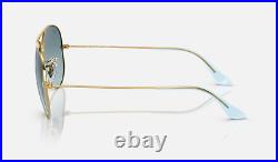 Sunglasses Lunettes Soleil ray ban 3025 001/3M 58 Aviator ray-ban 001 3M Bleu