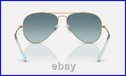 Sunglasses Lunettes Soleil ray ban 3025 001/3M 58 Aviator ray-ban 001 3M Bleu